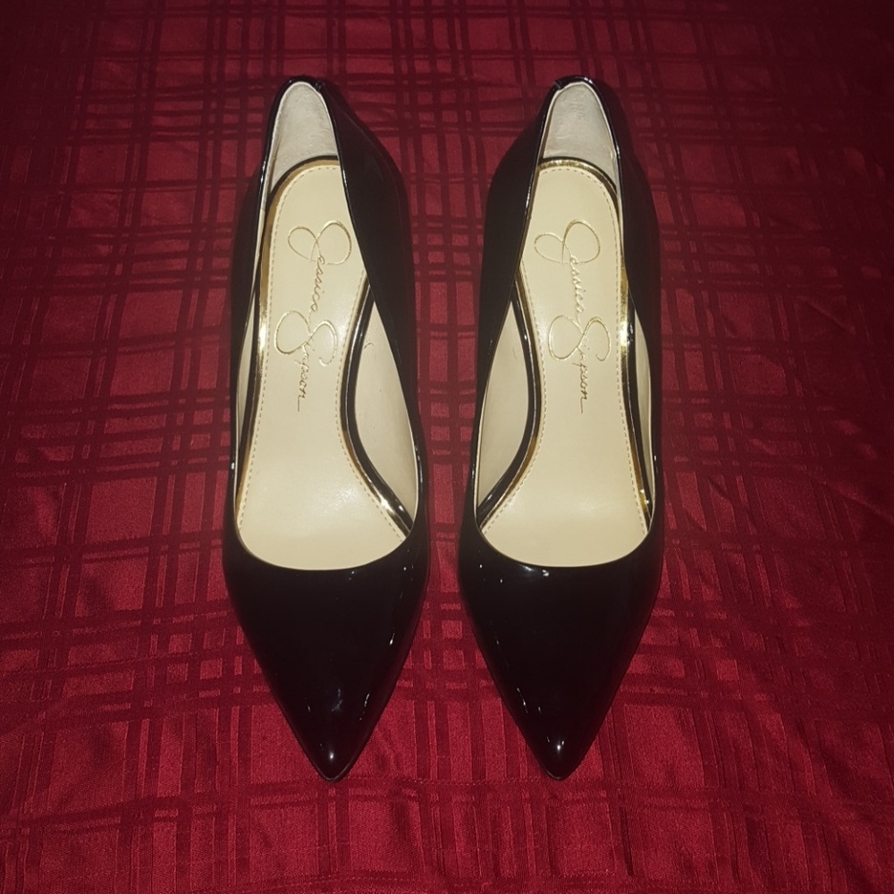 Jessica Simpson Black Heels